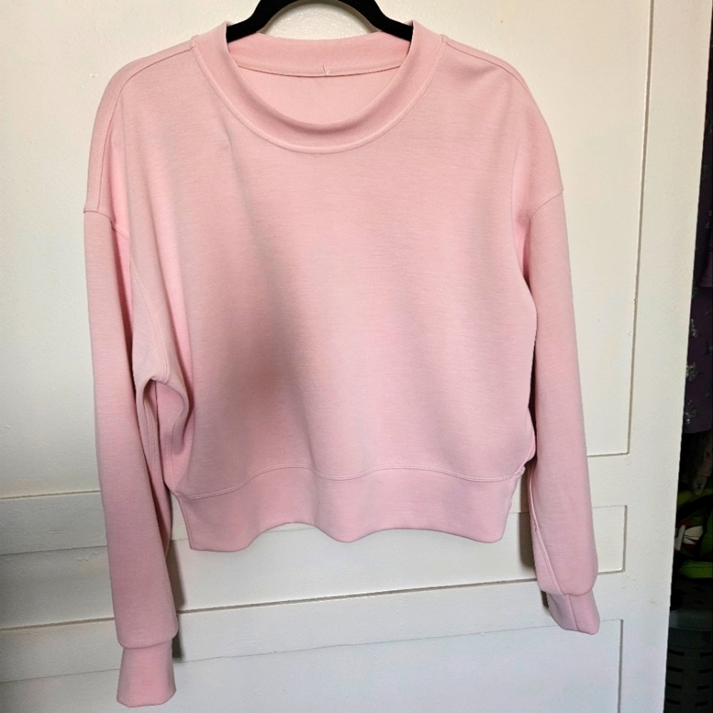 Lululemon Softstreme Perfectly Oversized Cropped Crew